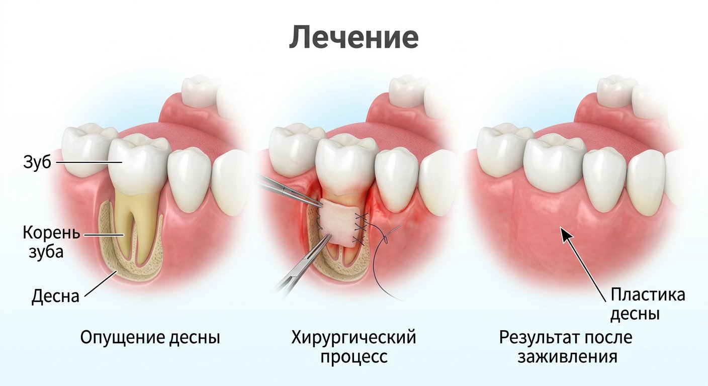 лечение рецессии