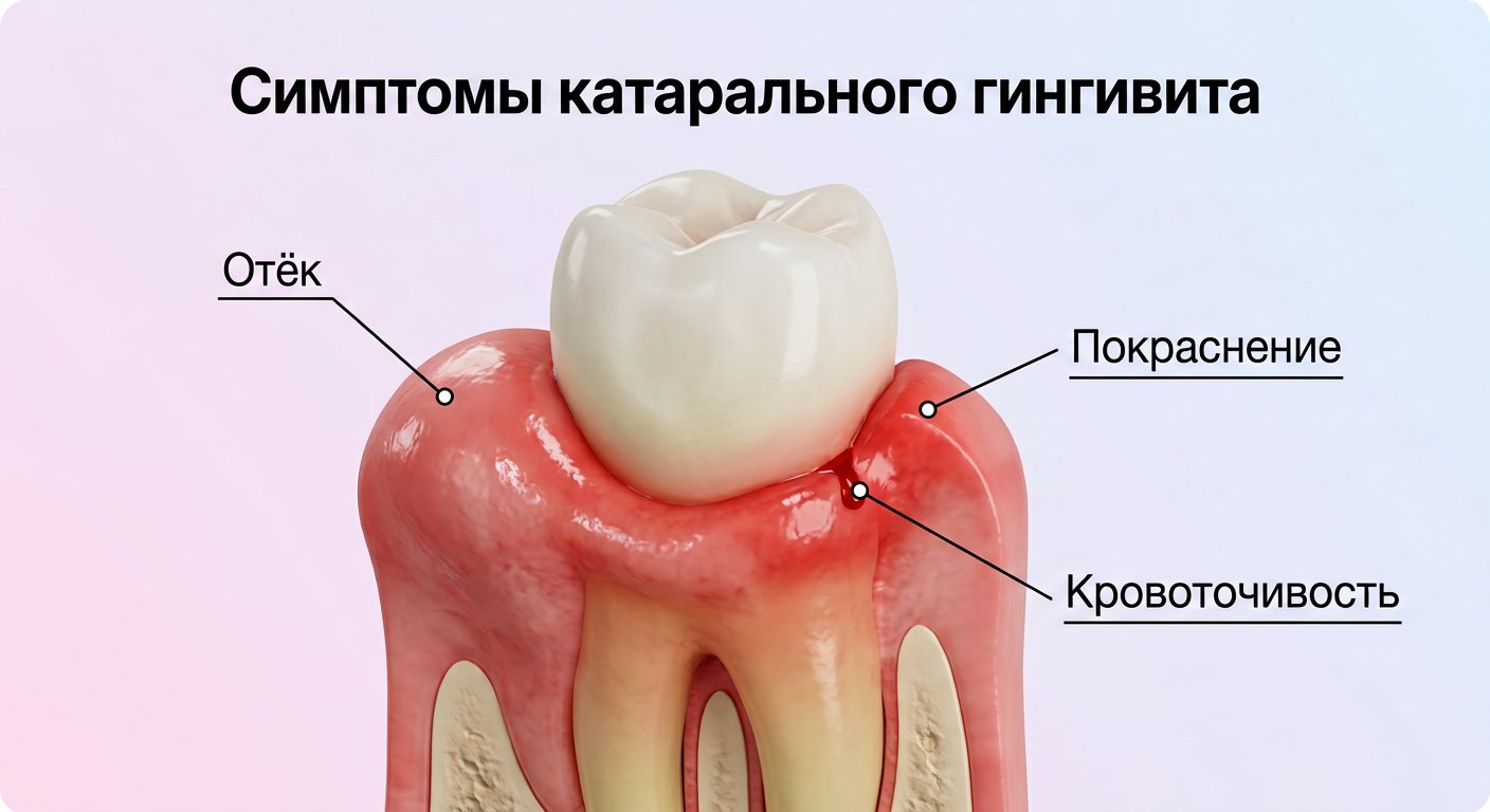 симптомы гингивита