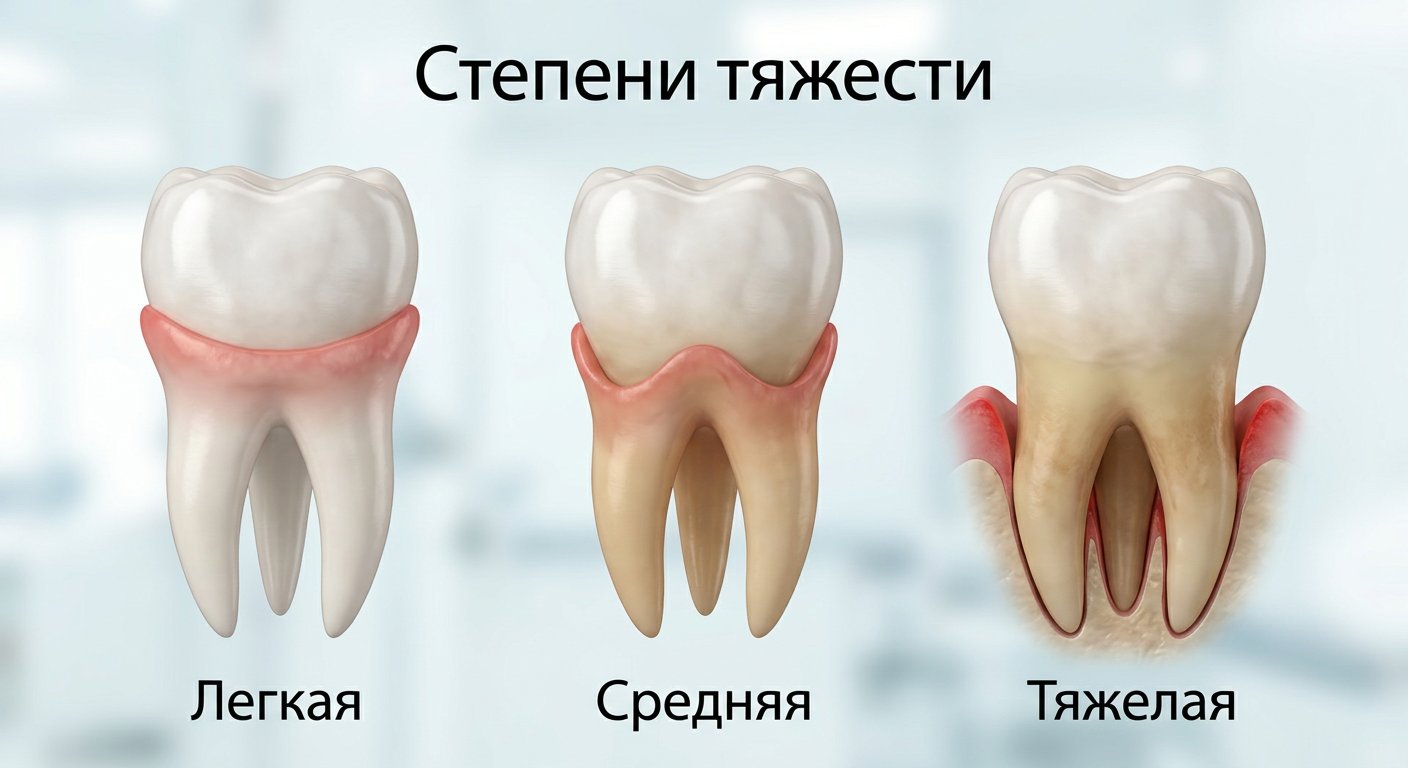 степень тяжести рецессии