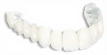 Пластмассовые коронки на зубы